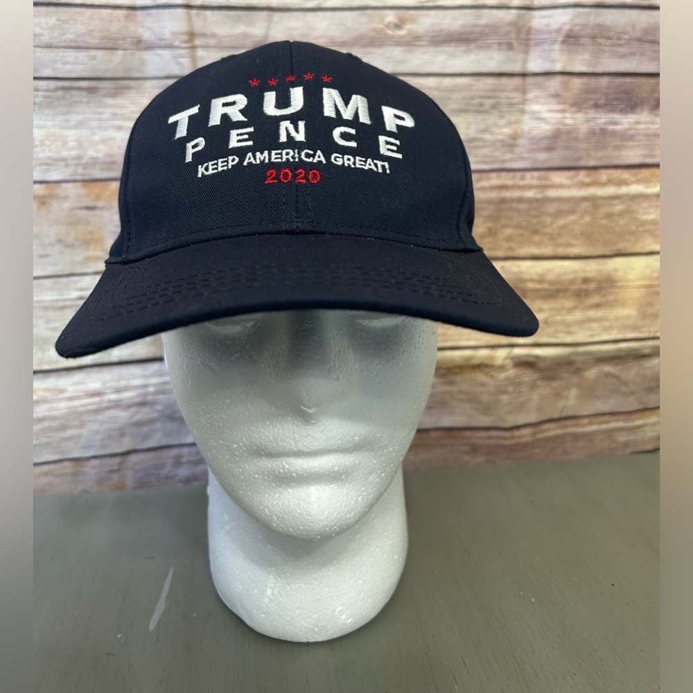 Trump Pence 2020 Keep America Great Blue Adjustable Baseball Cap Hat